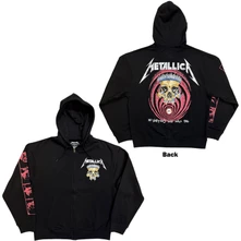 Mikina na zips Unisex Zipped Hoodie: In Vertigo (Black) (Back Print)