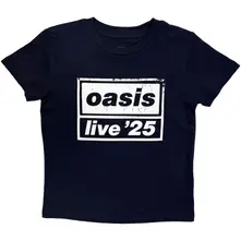 Kids T-Shirt: Live '25 Distressed Lockup (Navy Blue) (Ex-Tour)