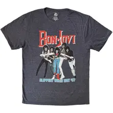 Unisex T-Shirt: Slippery When Wet '87 (Denim Blue) (Back Print) (UNFINISHED) thumbnail