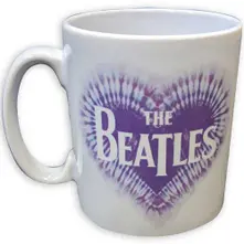 Unboxed Mug: Heart & Drop T Logo (White) thumbnail