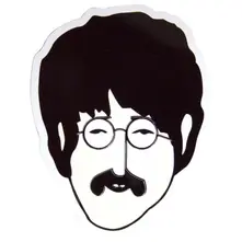 The Beatles – Yellow Submarine Heads Embossed (Epoxy Magnet Set) (Magnetka)
