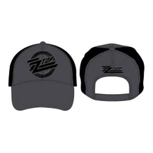 ZZ Top, Šiltovka Circle Logo, Unisex, Šedá