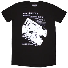 Sex Pistols, Šaty Manchester Flyer, Žena, Čierna
