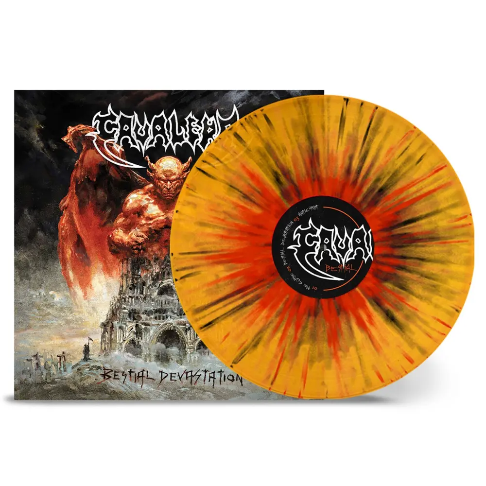 Cavalera – BESTIAL DEVASTATION (Transparent Splatter Red Vinyl) (Vinyl)