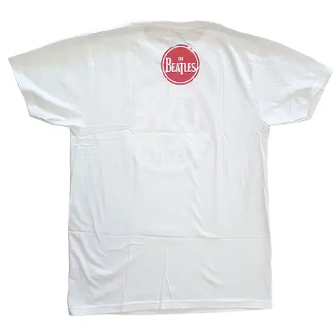 Tričko Vintage I Love The Beatles (Biela), Unisex, Biela