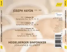 FRANZ JOSEPH HAYDN: COMPLETE SYMPHONIES VOL. 28-31 thumbnail