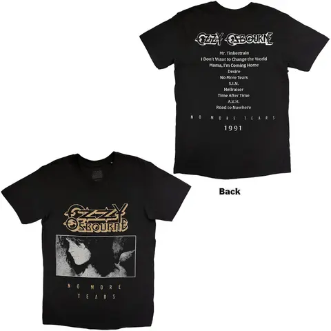 Ozzy Osbourne – Tričko No More Tears Tribute (Čierna), Unisex, Čierna