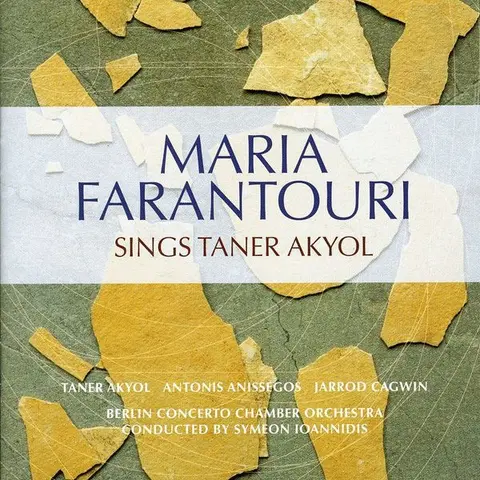 Maria Farandouri – CD MARIA FARANTOURI SINGS TANER AKYOL
