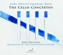 CD C.P.E. BACH CELLO CONCERTOS