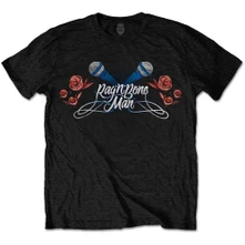 Rag'n'Bone Man, Tričko Mics & Roses, Unisex, Čierna