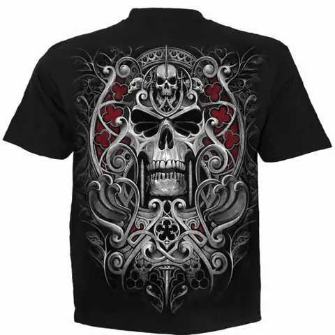 Spiral – Tričko Reaper's Door (Čierna), Unisex, Čierna
