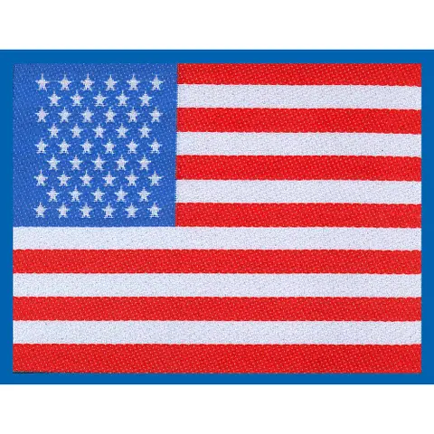 Generic Design Themes – Nášivka Stars & Stripes Flag