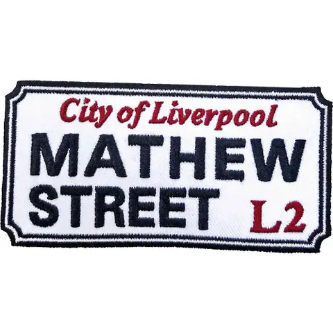 Mathew Street Liverpool Sign