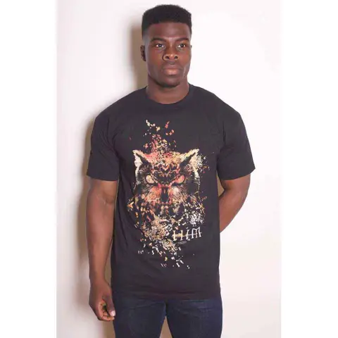 HIM – Tričko Owl Colour (Čierna), Unisex, Čierna