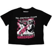 Green Day, Tielko American Dream, Žena, Čierna
