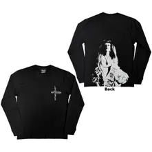 Unisex Long Sleeve T-Shirt: Mayhem (Black) (Back Print) thumbnail