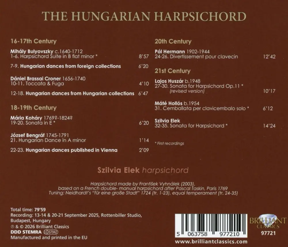THE HUNGARIAN HARPSICHORD