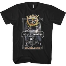 Sublime, Tričko 25 Years, Unisex, Čierna