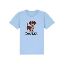 Dúhalka, Tričko Pes, Dieťa, Baby modrá