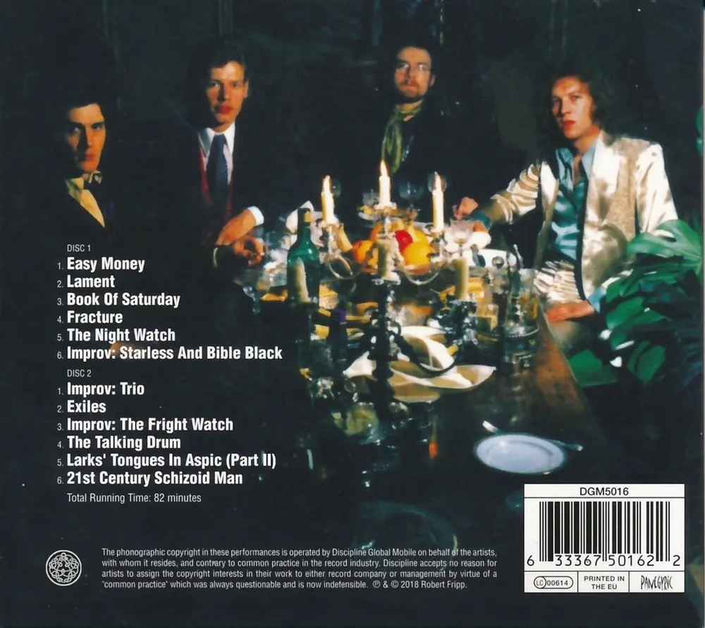 KING CRIMSON - NIGHT WATCH (CD)