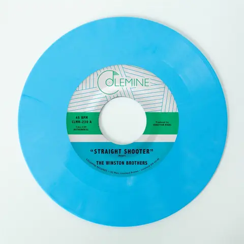 The Winstons – Vinyl 7-STRAIGHT SHOOTER (Blue Vinyl)