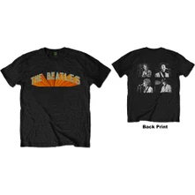 The Beatles, Tričko Live in Japan, Unisex, Čierna