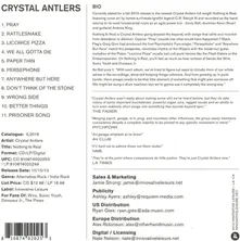 Crystal Antlers – NOTHING IS REAL (CD)