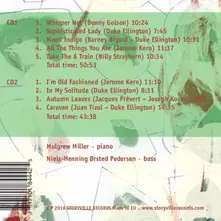 Mulgrew Miller – MILLER, MULGREW - DUO - LIVE! (CD)