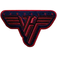 Van Halen – Classic Logo Bordered (Nažehlovačka)