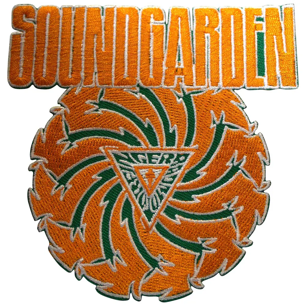 Badmotorfinger Orange on Green