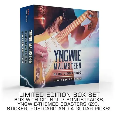 Yngwie Malmsteen – CD MALMSTEEN, YNGWIE - BLUE LIGHTNING