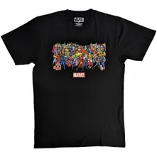 Marvel – Full Characters (Nero) (Maglietta)