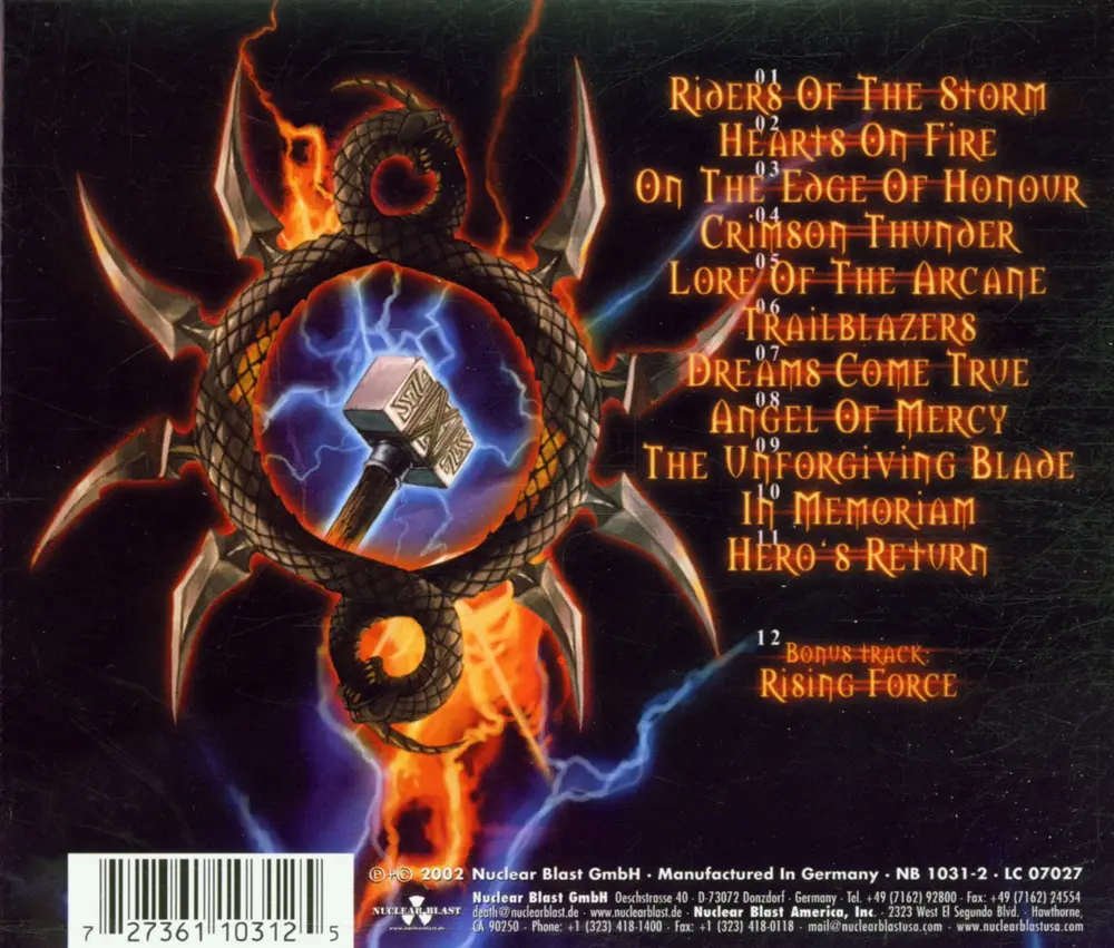 CRIMSON THUNDER - 20 YEAR ANNI