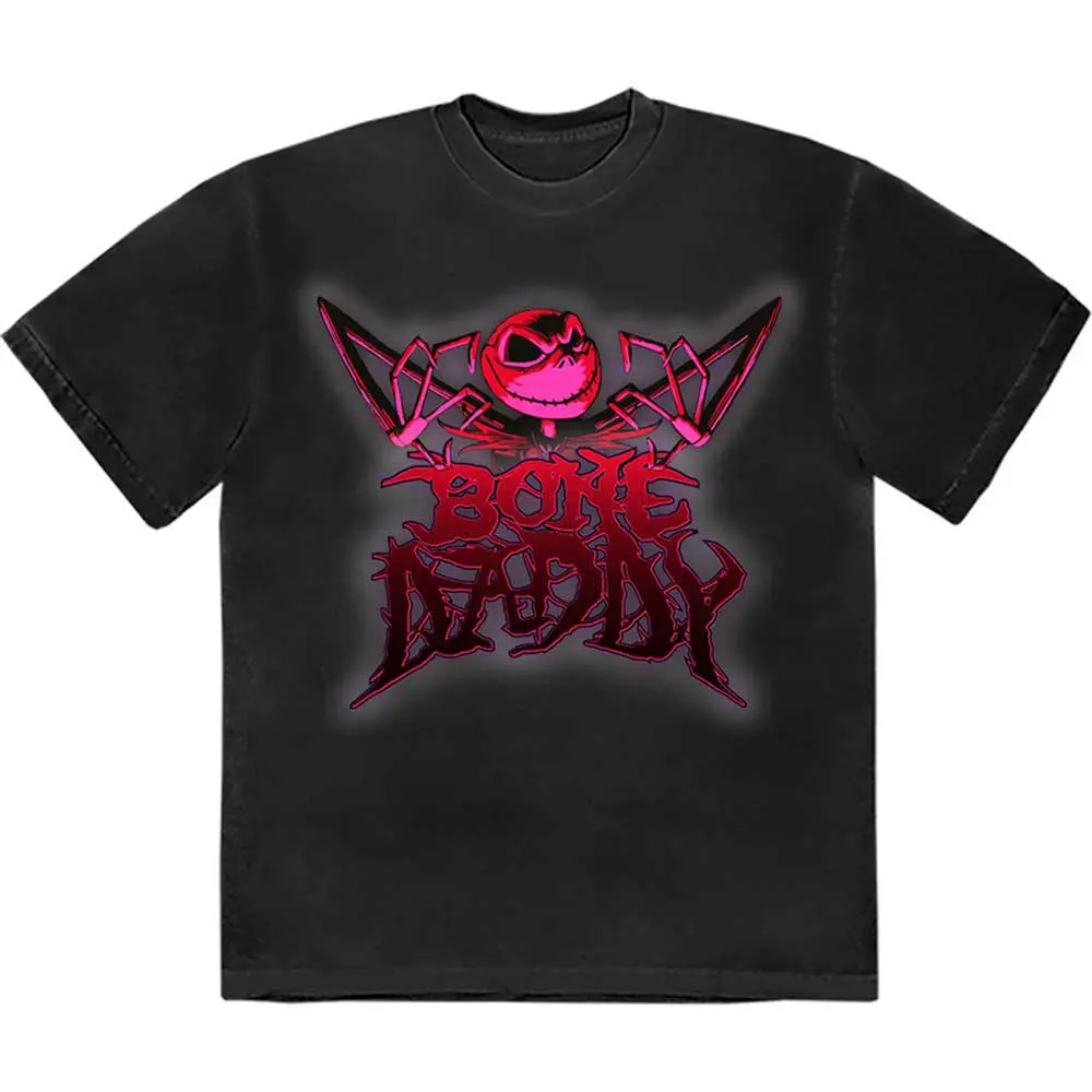 The Nightmare Before Christmas – Bone Daddy (Negru) (Tricou)