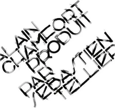 ALAIN CHAMFORT PRODUIT PAR