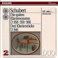 Alfred Brendel, CD SONATY PRO KLAV. D 958-960