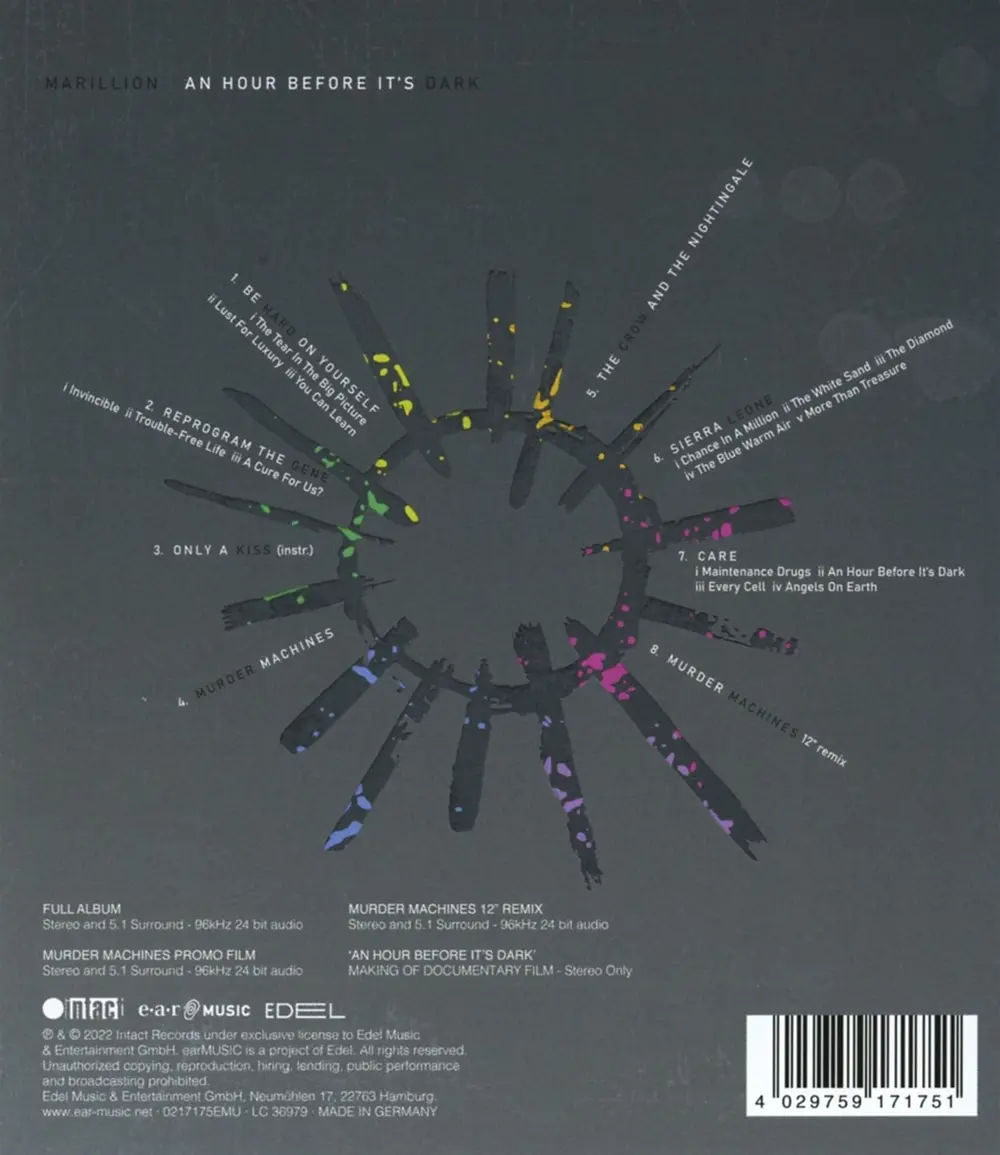 Marillion – AN HOUR BEFORE IT'S DARK (Blu-ray)