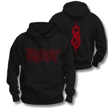 Slipknot, Mikina Logo, Unisex, Čierna