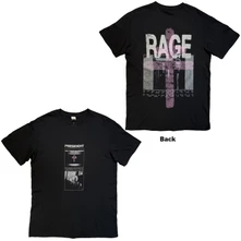 Tričko Unisex T-Shirt: Rage (Black) (Back Print)