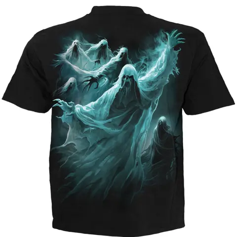 Spiral – Tričko Ghost Skull (Čierna), Unisex, Čierna