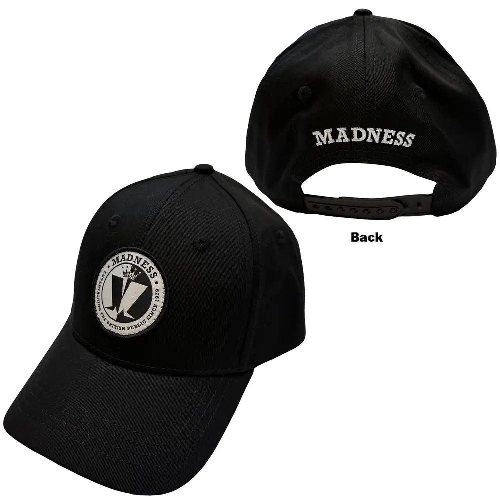 Unisex Baseball Cap: Since 1979 (Black) (Back Print)