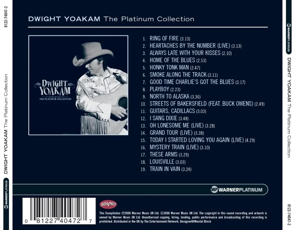 Dwight Yoakam – THE PLATINUM COLLECTION (CD)