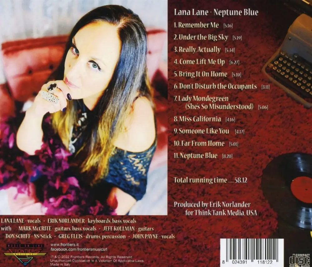 Lana Lane – NEPTUNE BLUE (CD)