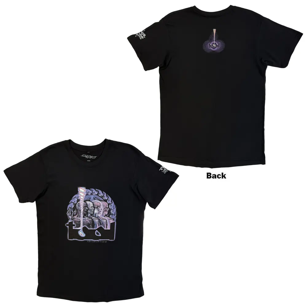 Unisex Premium Carbon T-Shirt: Lateralus Dissection (Back Print) (Black)