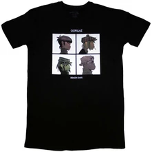 Gorillaz, Šaty Demon Days, Žena, Čierna