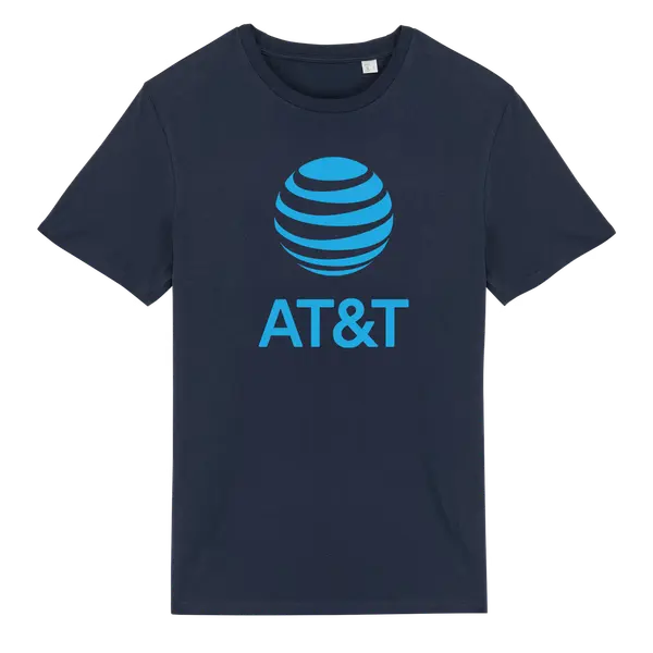 Team colors – T-shirt AT&T Everyday Organic Tee, Unisex, Navy
