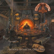 CD GATHERED AROUND THE OAKEN TABLE