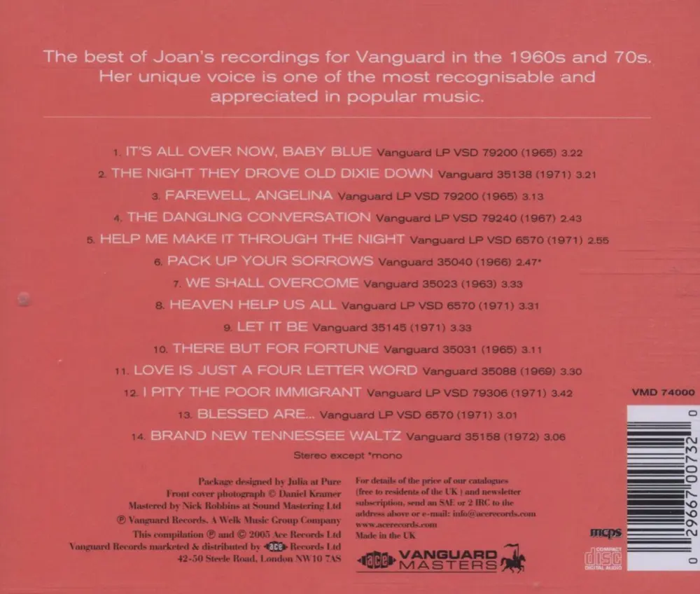 BEST OF VANGUARD YEARS