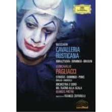 Plácido Domingo, DVD Mascagni * Leoncavallo: Sedlak kavalir / Komedianti
