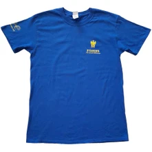 U2, Tričko Stardes, Unisex, Modrá
